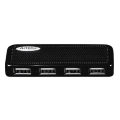 USB HUB A4Tech HUB-64 (4в1) разветвитель Type-A 2.0 / Black