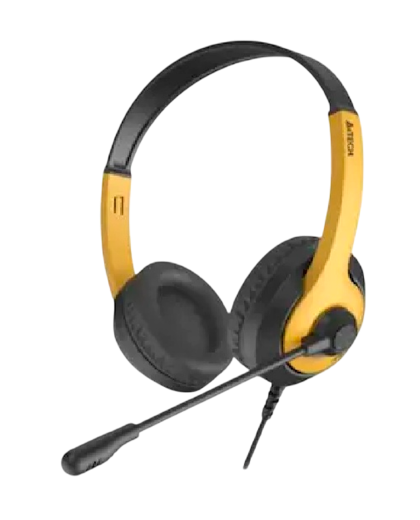 Наушники проводные A4Tech Fstyler FH100U Bumblebee / Black-Yellow