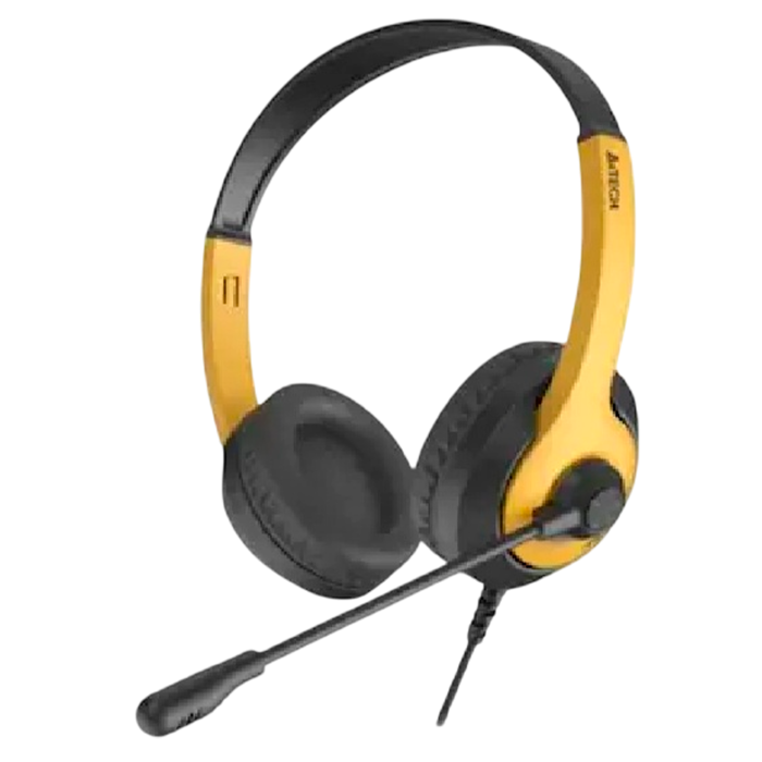 Наушники проводные A4Tech Fstyler FH100U Bumblebee / Black-Yellow