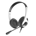 Наушники проводные A4Tech Fstyler FH100U Panda / Black-White