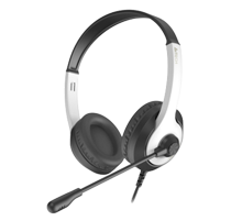 Наушники проводные A4Tech Fstyler FH100U Panda / Black-White