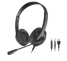 Наушники проводные A4Tech Fstyler FH150U / Black
