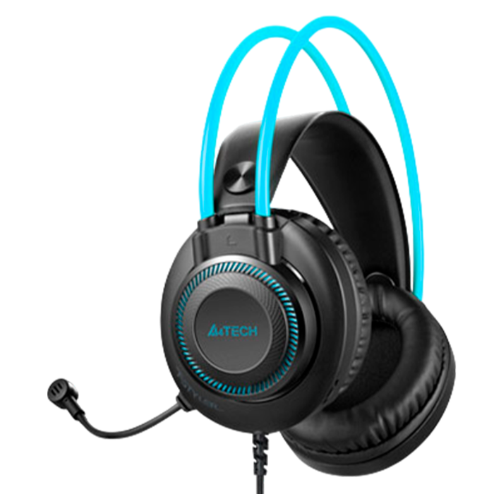 Наушники проводные A4Tech Fstyler FH200U / Blue
