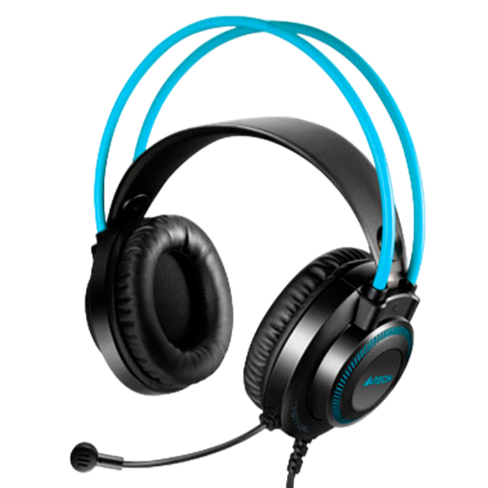 Наушники проводные A4Tech Fstyler FH200U / Blue