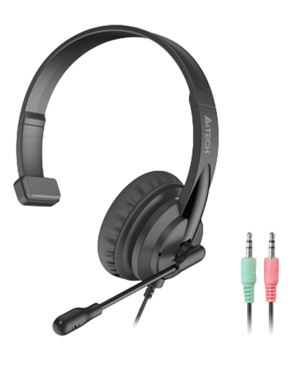 Наушники проводные A4Tech HS-11 / Black