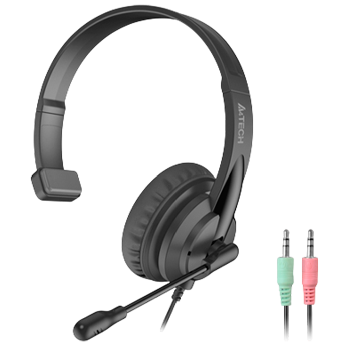 Наушники проводные A4Tech HS-11 / Black