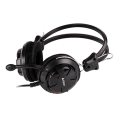 Наушники проводные A4Tech HS-28 / Black+Grey