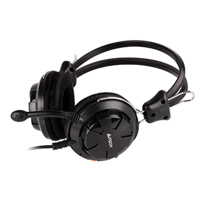 Наушники проводные A4Tech HS-28 / Black+Grey