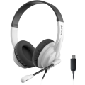 Наушники проводные A4Tech HU-10 / Black+White