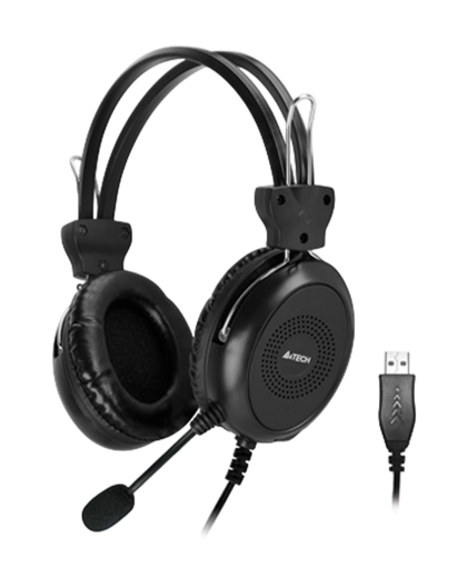 Наушники проводные A4Tech HU-30 / Black