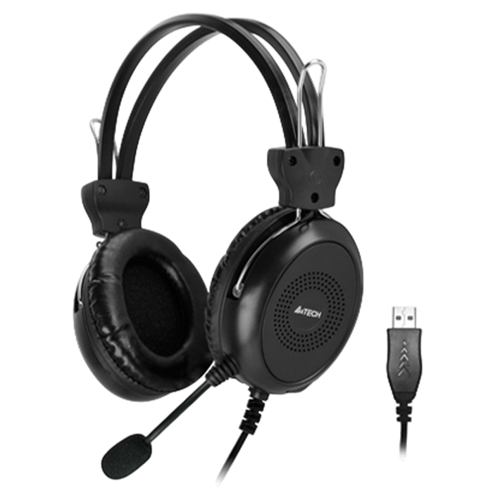 Наушники проводные A4Tech HU-30 / Black