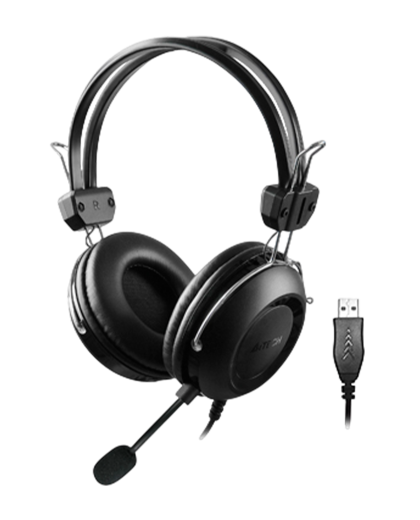 Наушники проводные A4Tech HU-35 / Black