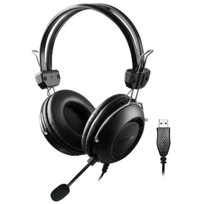 Наушники проводные A4Tech HU-35 / Black