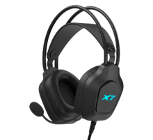 Наушники проводные A4Tech XH-200 X7 Gaming Headphone / Black