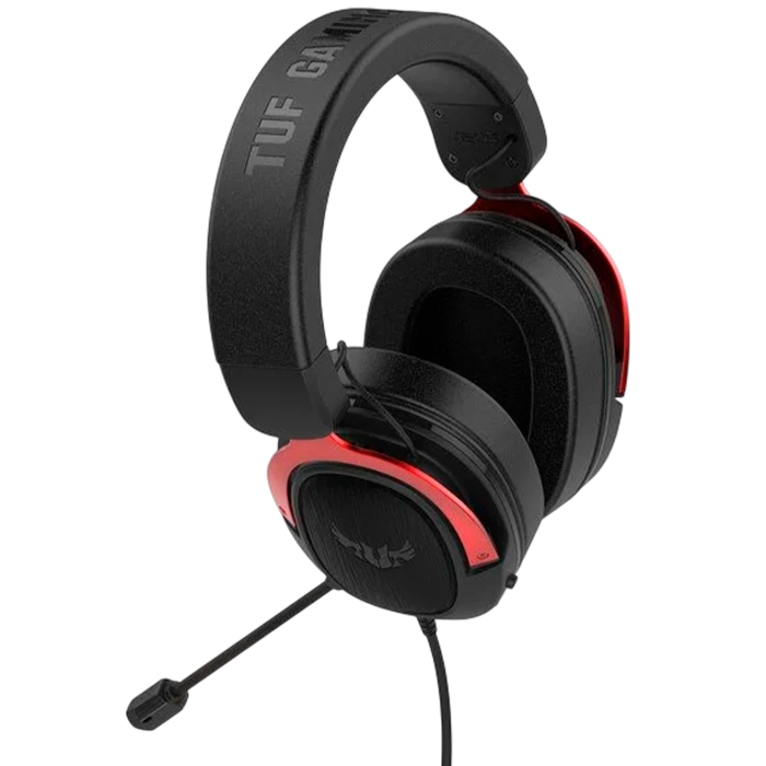 Наушники игровые проводные Asus Tuf Gaming H3 / Red
