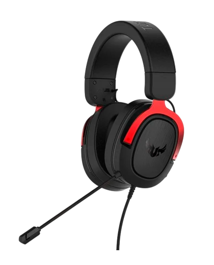 Наушники игровые проводные Asus Tuf Gaming H3 / Red