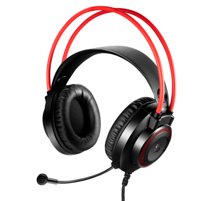 Наушники игровые проводные Bloody G200S Gaiming / Black+Red
