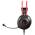 Наушники игровые проводные Bloody G200S Gaiming / Black+Red