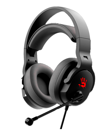 Наушники игровые проводные Bloody G330P Gaming / Black