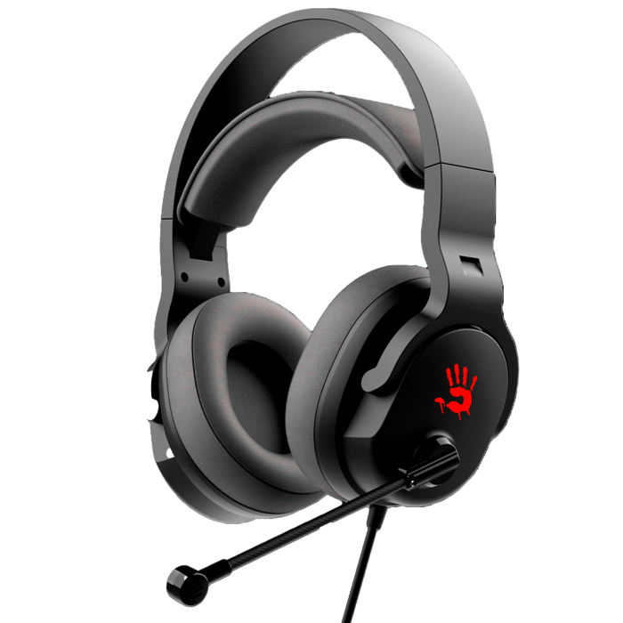 Наушники игровые проводные Bloody G330P Gaming / Black
