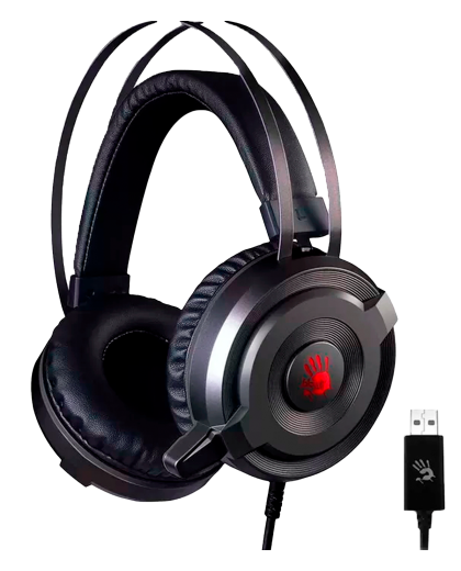 Наушники игровые проводные Bloody G520S Gaming / Grey