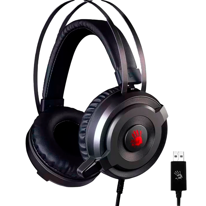 Наушники игровые проводные Bloody G520S Gaming / Grey