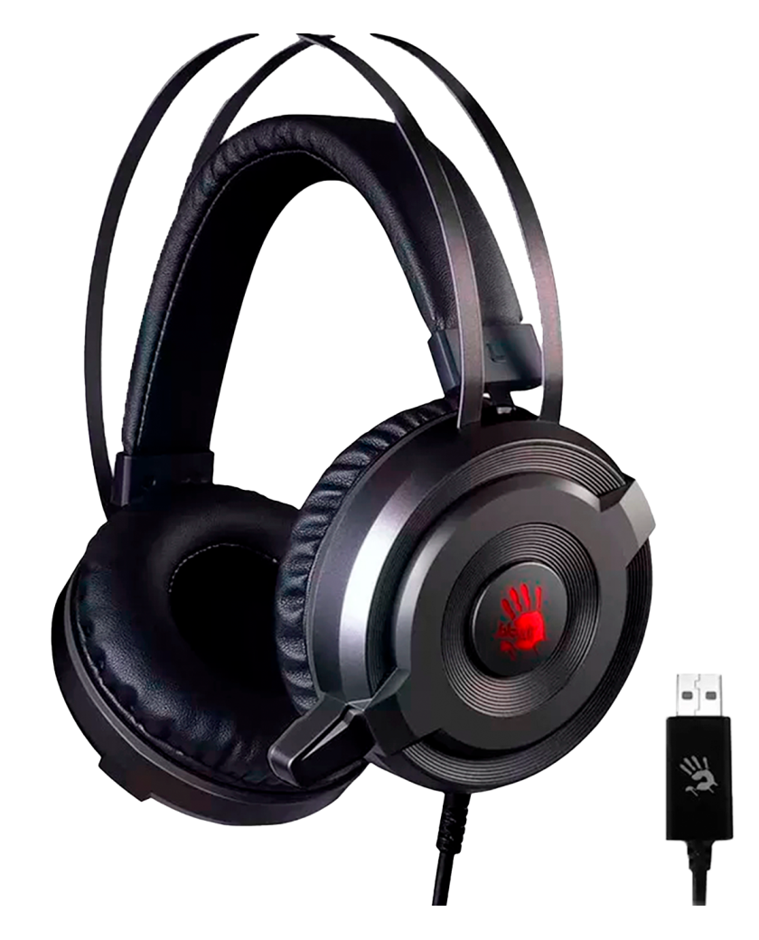 Наушники игровые проводные Bloody G520S Gaming / Grey