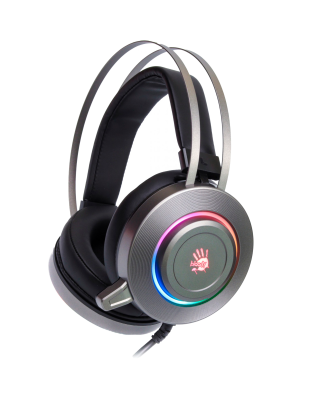 Наушники игровые проводные Bloody G521S Gaming / Grey