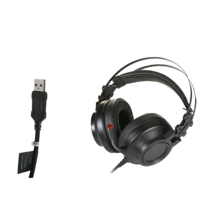 Наушники игровые проводные Bloody G525 Gaming / Grey