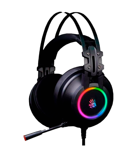 Наушники игровые проводные Bloody G528C Gaming / Black
