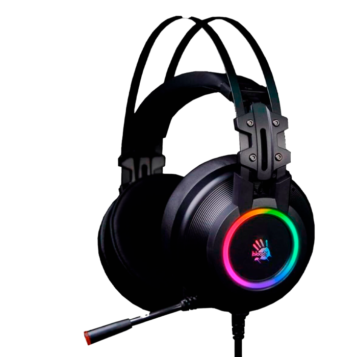 Наушники игровые проводные Bloody G528C Gaming / Black
