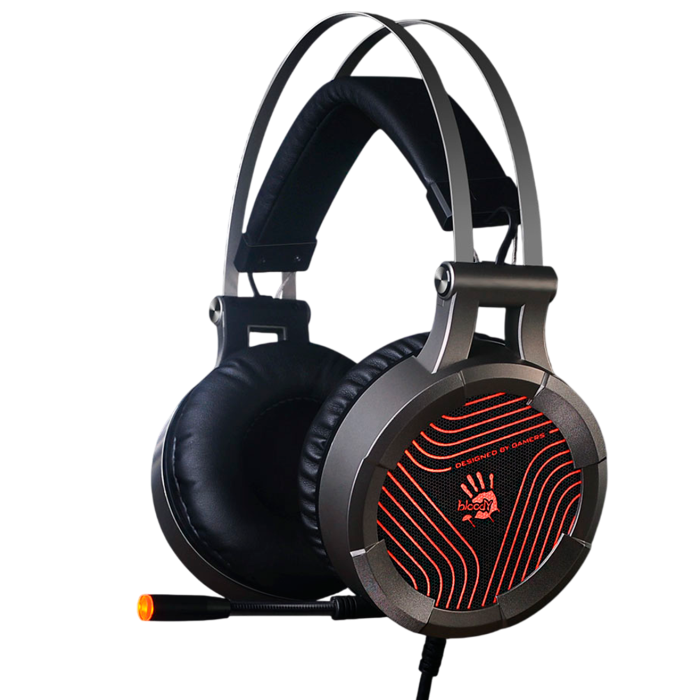 Наушники игровые проводные Bloody G530 Gaming / Grey