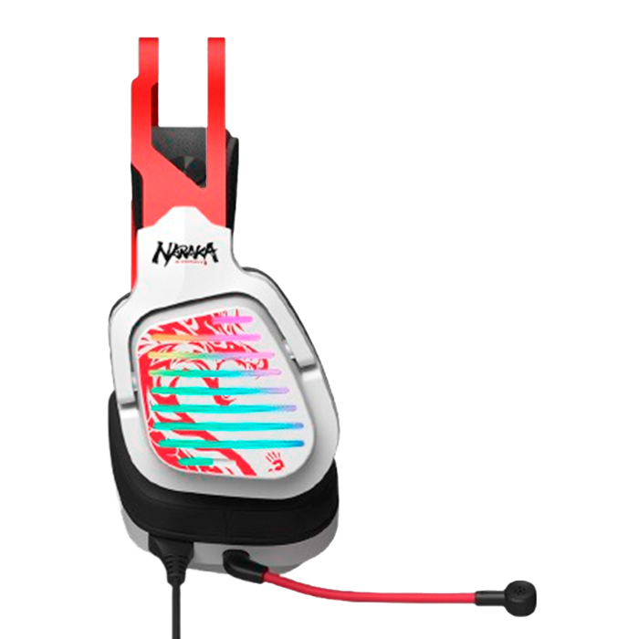 Наушники игровые проводные Bloody G560 Naraka Gaming / White