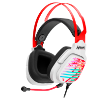 Наушники игровые проводные Bloody G560 Naraka Gaming / White
