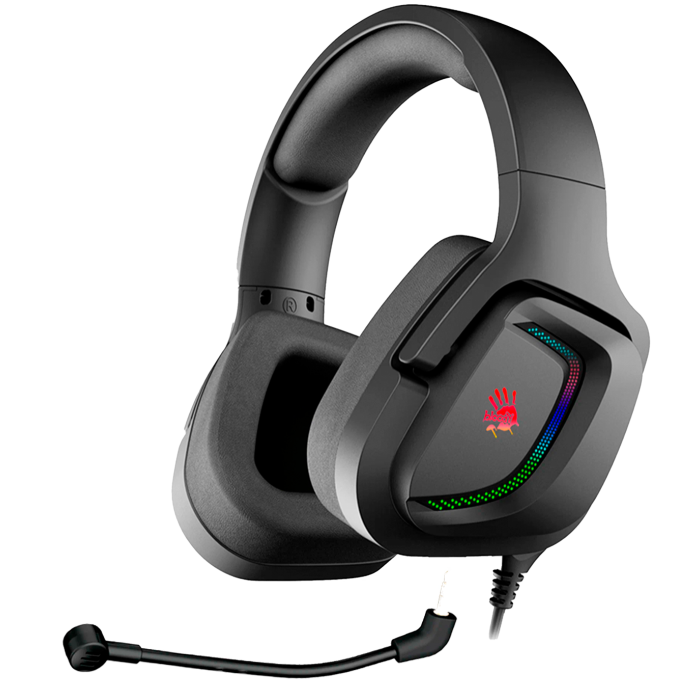 Наушники игровые проводные Bloody G573P Gaming / Black
