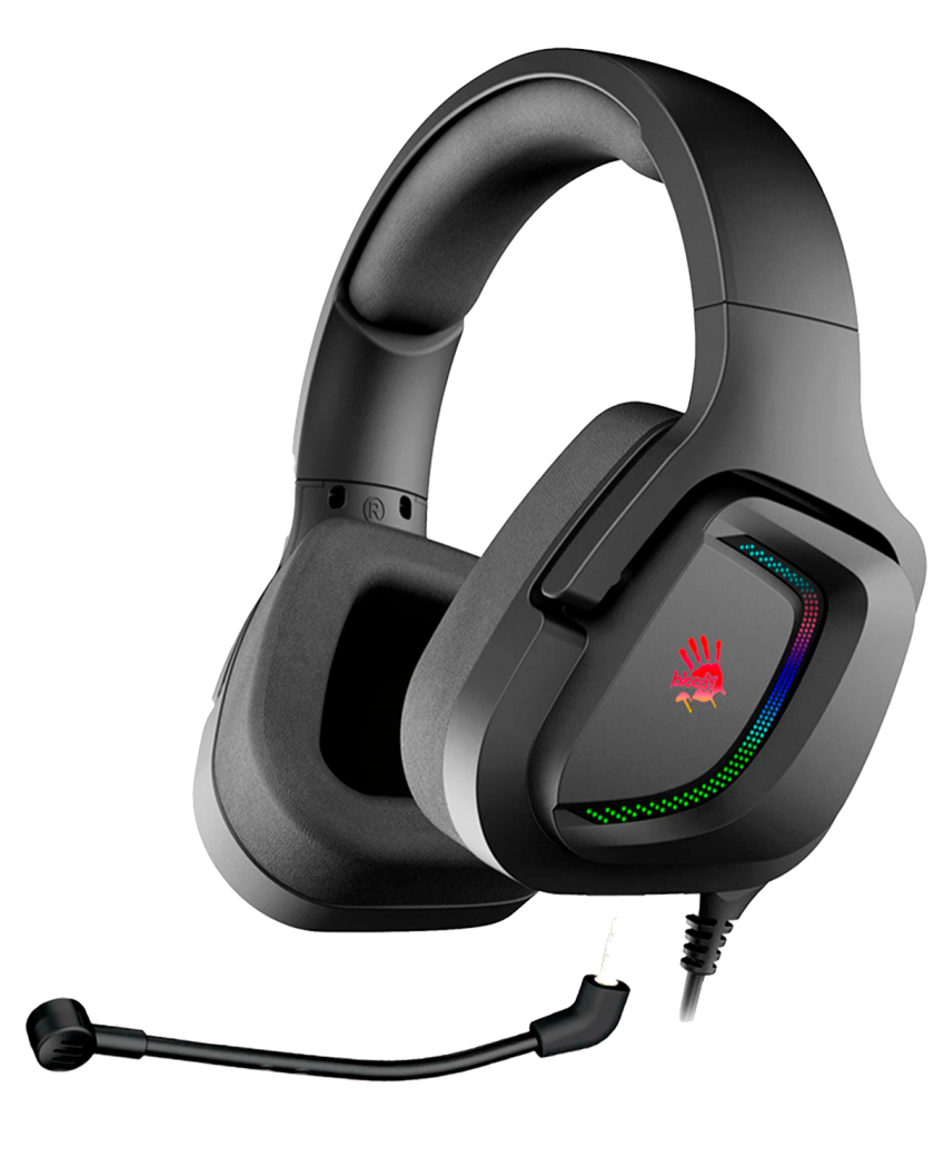 Наушники игровые проводные Bloody G573P Gaming / Black