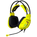 Наушники игровые проводные Bloody G575 Gaming / Punk Yellow
