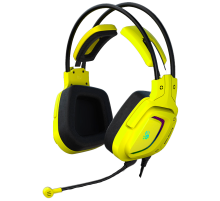 Наушники игровые проводные Bloody G575 Gaming / Punk Yellow