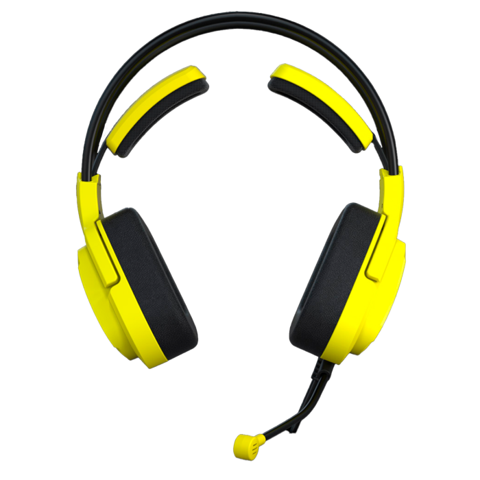 Наушники игровые проводные Bloody G575 Gaming / Punk Yellow