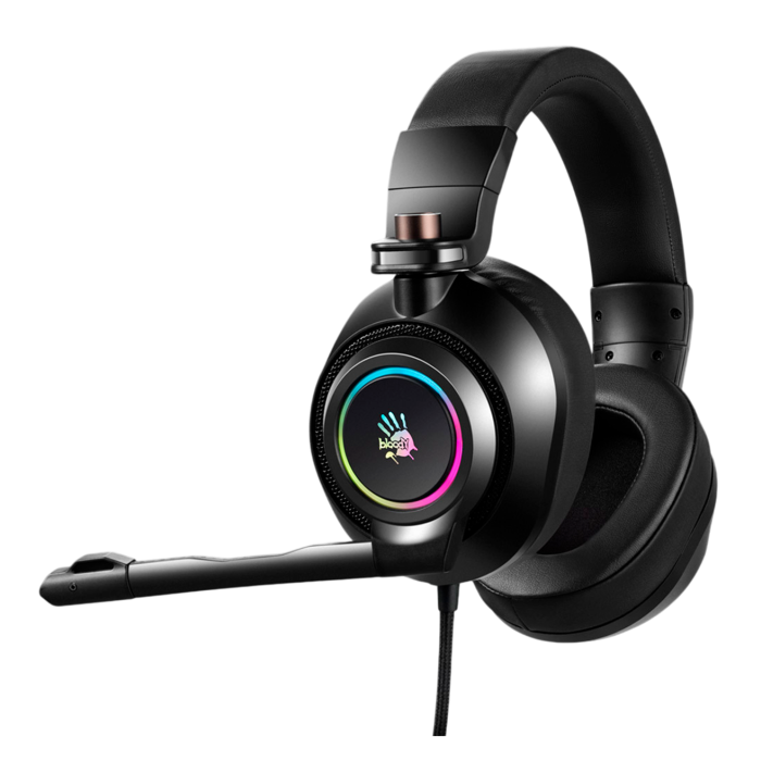 Наушники игровые проводные Bloody G580 Gaming / Black
