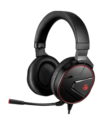 Наушники игровые проводные Bloody G600i Gaming / Black