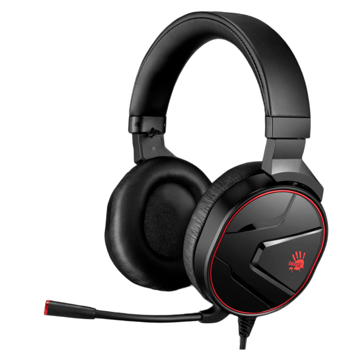 Наушники игровые проводные Bloody G600i Gaming / Black