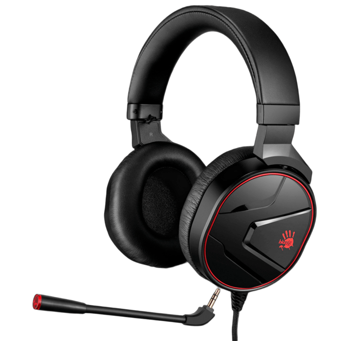 Наушники игровые проводные Bloody G600i Gaming / Black