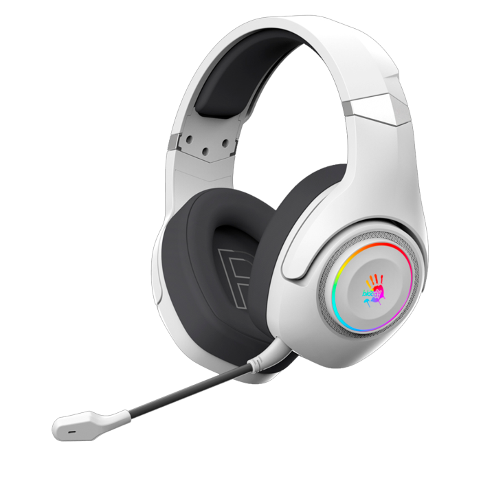 Наушники игровые беспроводные Bloody GR270 Gaming / White
