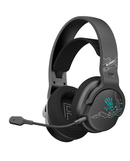 Наушники игровые беспроводные Bloody GR370 Sport Gaming / Black