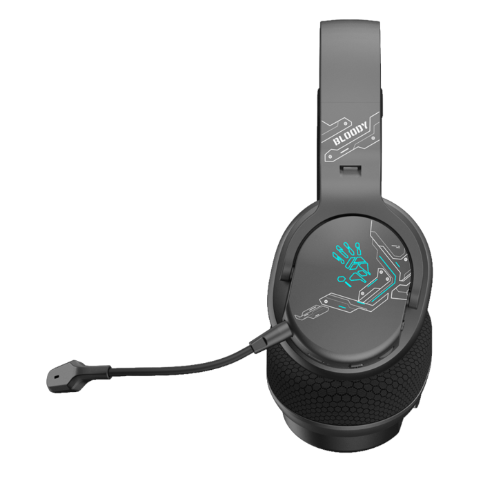Наушники игровые беспроводные Bloody GR370 Sport Gaming / Black