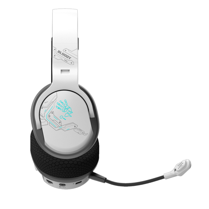 Наушники игровые беспроводные Bloody GR370 Sport Gaming / White