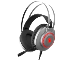 Наушники игровые проводные Bloody J200S Gaming / Grey