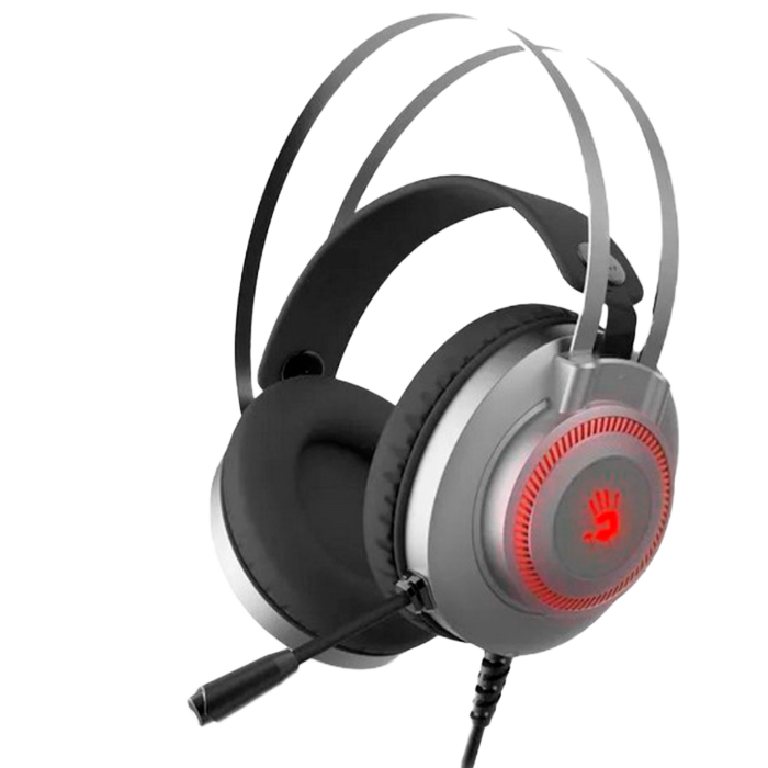Наушники игровые проводные Bloody J200S Gaming / Grey
