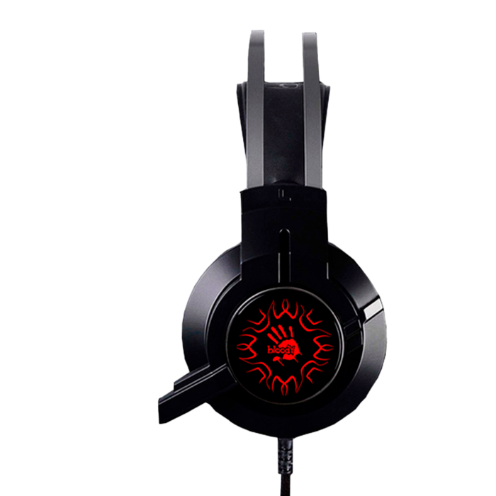 Наушники игровые проводные Bloody J437 Gaming / Black